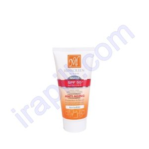 کرم ضد آفتاب رنگی بژ SPF50 مای حجم 50 میلی لیتر