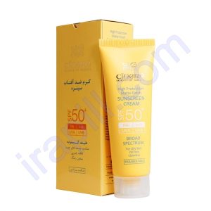 کرم ضد آفتاب سینره SPF50 حجم 50 میلی لیتر