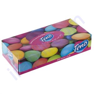 دستمال کاغذی دو لایه 100 برگ تنو