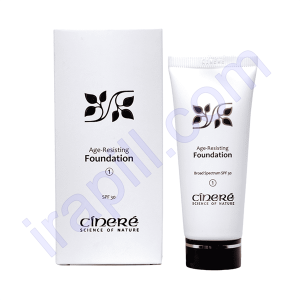 کرم پودر ضد چروک سینره SPF30 شماره 1 حجم 40 میلی لیتر