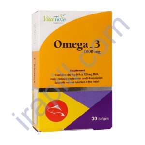 کپسول نرم ژلاتینی امگا 3 ویتا تایم 30 عدد