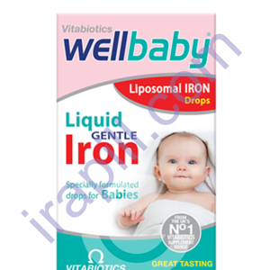 قطره آهن لیپوزومال ول بیبی ویتابیوتیکس 30 میلی لیتر