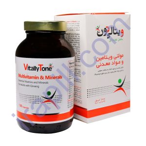 کپسول مولتی ویتامین و مینرال ویتالی تون 60 عدد
