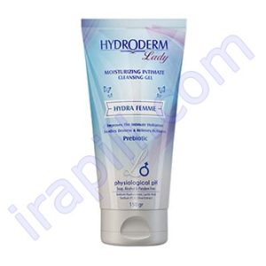 ژل بهداشتی شستشوی پوست حساس قسمت خارجی ناحیه تناسلی بانوان هیدرودرم وزن 150 گرم