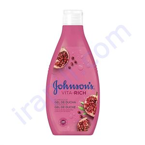 ژل دوش روشن کننده غنی با عصاره گل انار جانسون 750 میلی لیتر