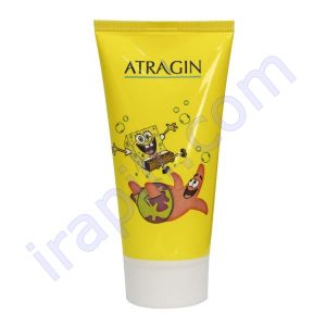 ژل دست آنتی باکتریال مدل باب اسفنجی زرد عطرآگین 50 میلی لیتر