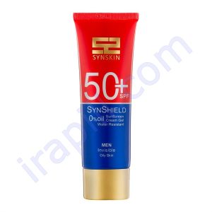 ژل کرم ضد افتاب اقایان فاقد چربی ساین اسکین SPF50 حجم  50 میلی لیتر