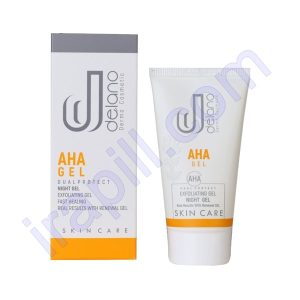 ژل لایه بردار شب AHA 15% دلانو 50 میلی لیتر