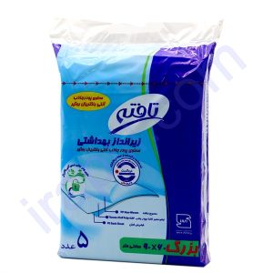 زیرانداز بهداشتی تافته مدل آنتی باکتریال بسته 5 عددی