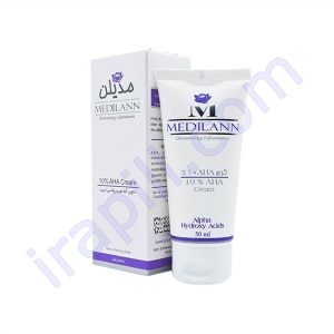 کرم لابردار 10% AHA مدیلن 50 میلی لیتر