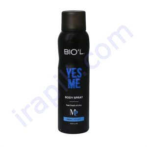اسپری بدن مردانه مدل Yes Me بیول 150 میلی لیتر