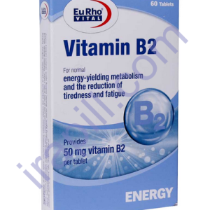 قرص ویتامین B2 یوروویتال 60 عدد